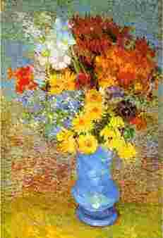 Vincent Van Gogh Vase of Daisies, Marguerites and Anemones Spain oil painting art